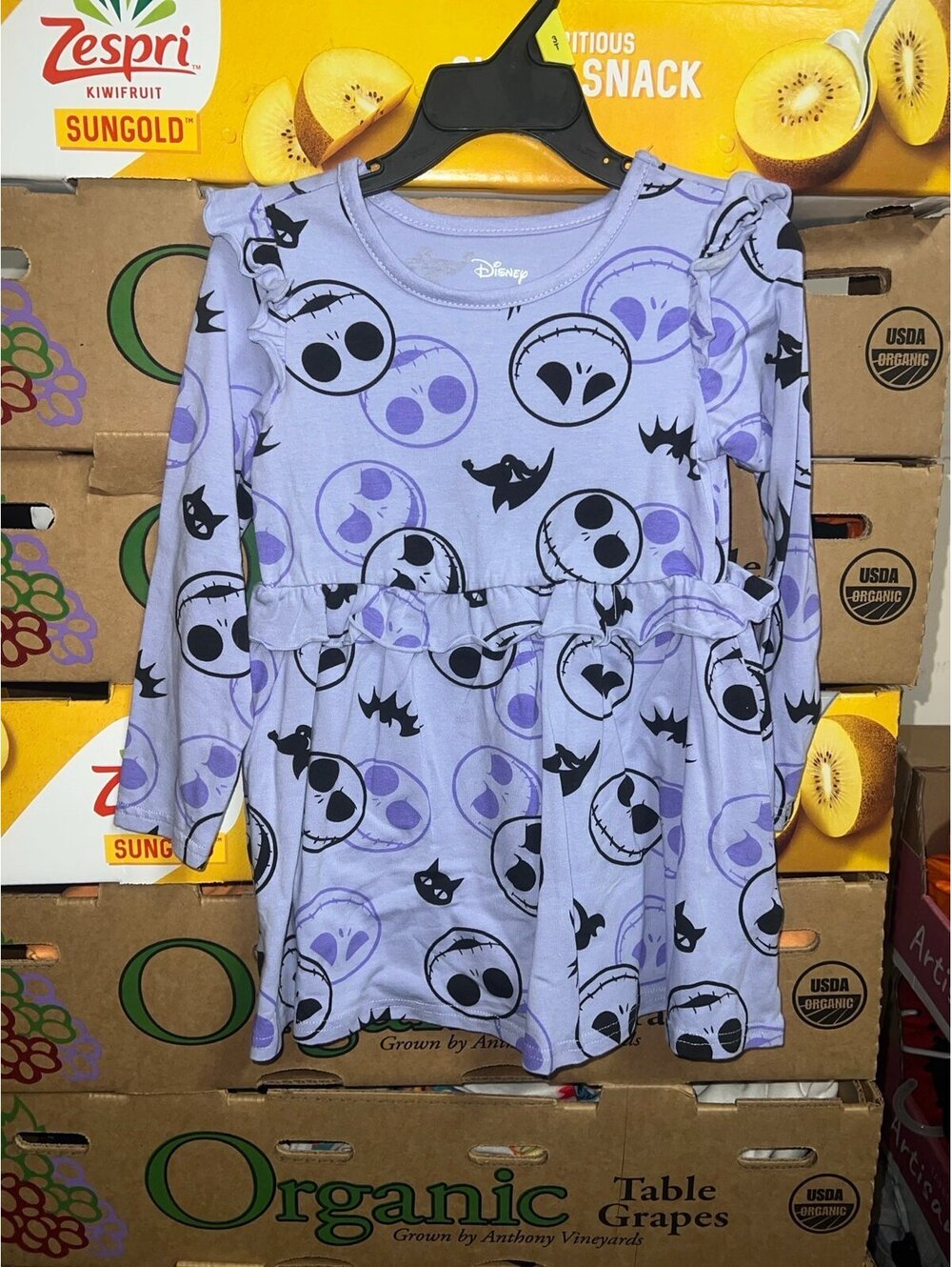 Girls Jack Skellington dress size 12 months